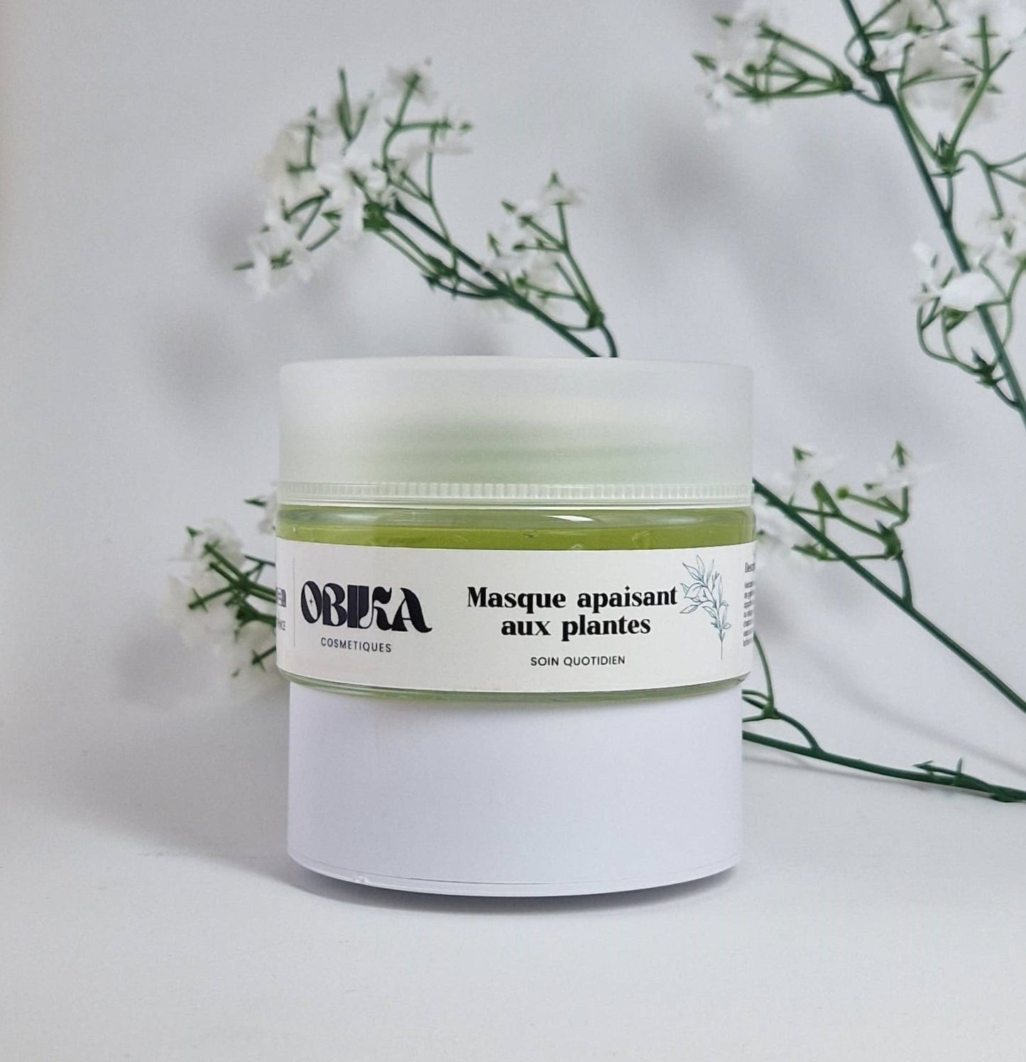 Masque Apaisant aux plantes | OBIKA